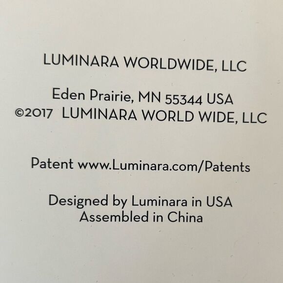 THREE Luminara Real Flame Effect RED Berry & Fall Pumpkin Ornaments-New Open Box - Picture 11 of 16